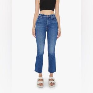 MOTHER The Hustler Ankle Fray Jeans
